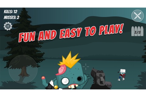 Backyard Zombies Shooting game screenshot 3