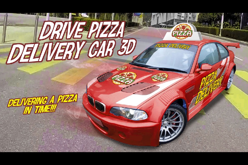Drive Pizza Delivery Car 3D screenshot 2