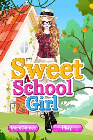 Sweet School Girl - Campus Queen, Makeup, Dressup and Makeover Games screenshot 3
