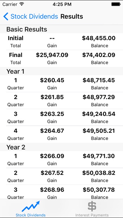 Compounder - Compound Interest screenshot-3