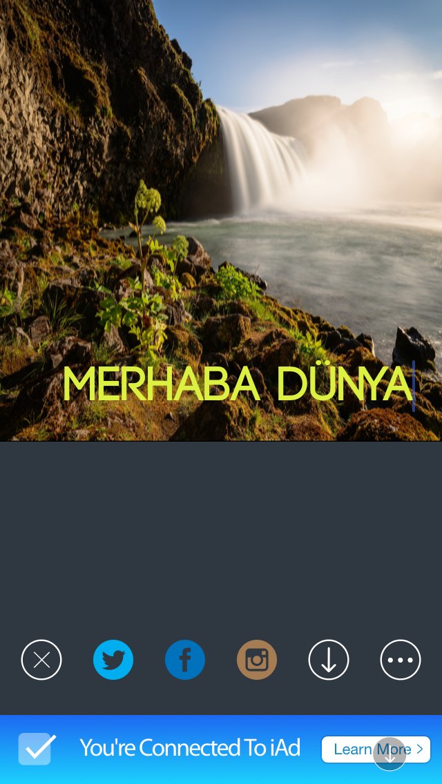 Caps Yap - Resim üzerine yazı yaz