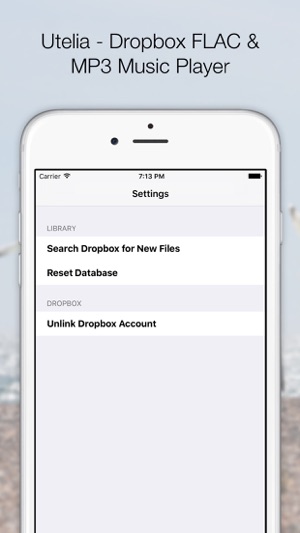 Utelia - Dropbox FLAC & MP3 Music Player(圖4)-速報App