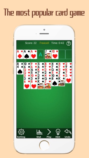 FreeCell Solitaire - Snap Cards to 4 Merged Up Stack(圖2)-速報App