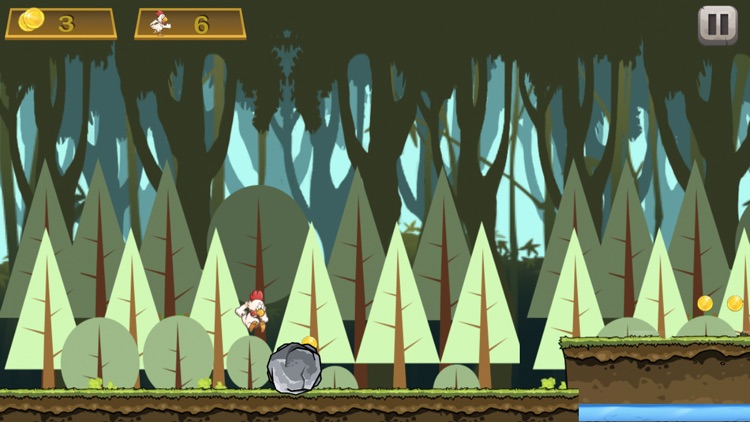 Brave Chicken Run - The Hero Runner To Grab Golds Game screenshot-3