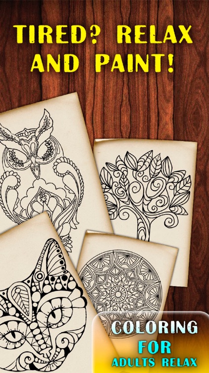 Coloring For Adults Relax