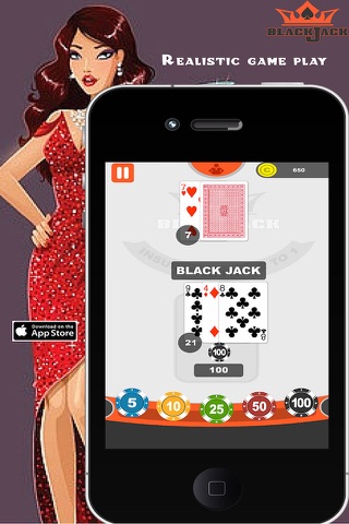 Blackjack : Blackjack Free, Blackjack 21 pro screenshot 2