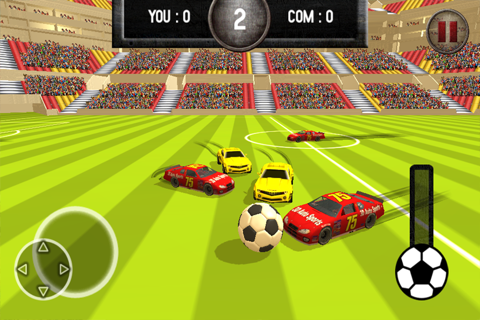 Car Soccer 3D World Championship : Play Football Sport Game With Car Racing screenshot 3