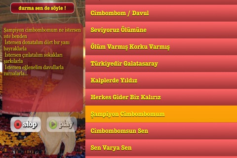 GS Marş - Taraftar screenshot 3