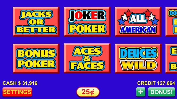 Video Poker - FREE Las Vegas Casino Video Poker Suite Classic Deluxe Games screenshot-4