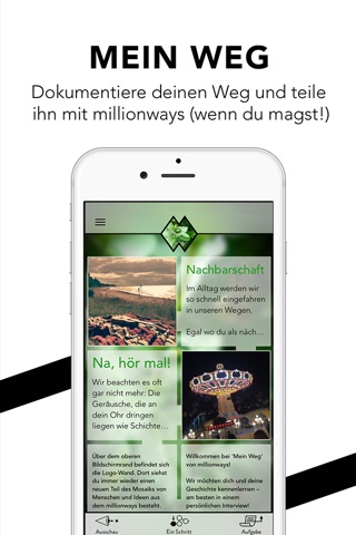 Mein Weg – Die App von millionways screenshot 2