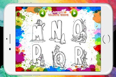 ABC Alphabet Coloring Book Pages Game for Preschoolのおすすめ画像2