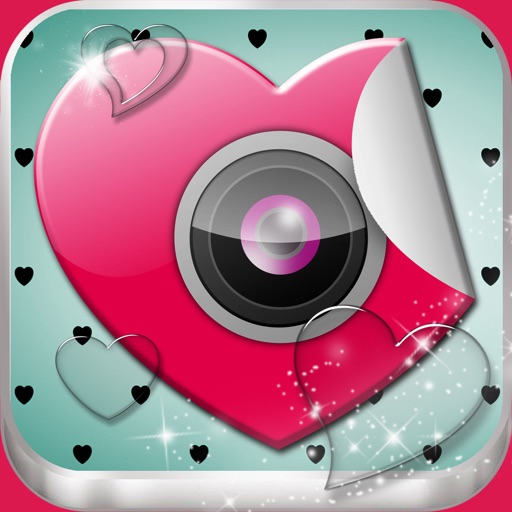 Valentine's Day Edition of Love Photo Frames with Cute Stickers and Camera Effects icon