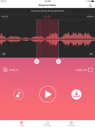 Screenshot 2 Ringtone Maker – make unlimited ring tone easily iphone
