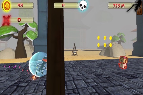 Ninja Run: Zombies Fighter screenshot 4