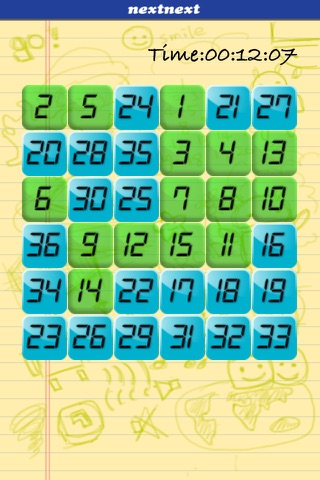 Touch Number In Order - Brain Training screenshot 2