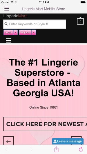 Lingerie Mart Wholesale iStore