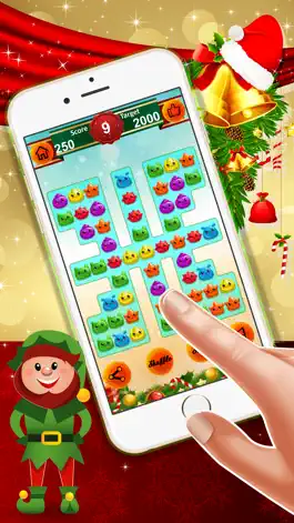 Game screenshot Cute Pet Jelly Candy Blitz : - A match 3 puzzles for Christmas season hack