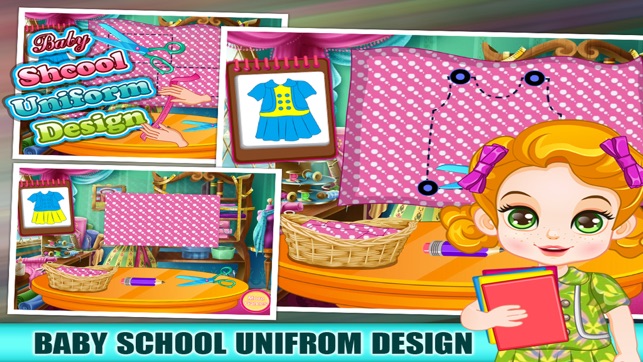 Baby Uniform Tailor - Make Up And Dress Up Game(圖2)-速報App