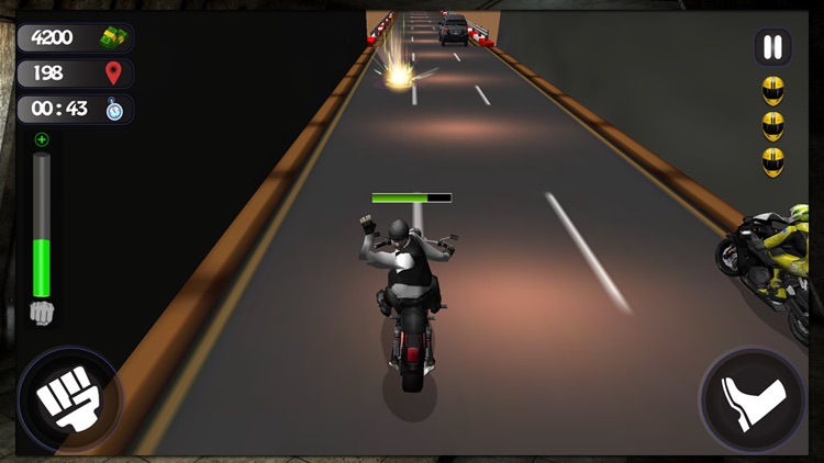Traffic Attack Rider - Rule on the Roads with traffic Racing and punch and kick the opponents in freeway bike racing game