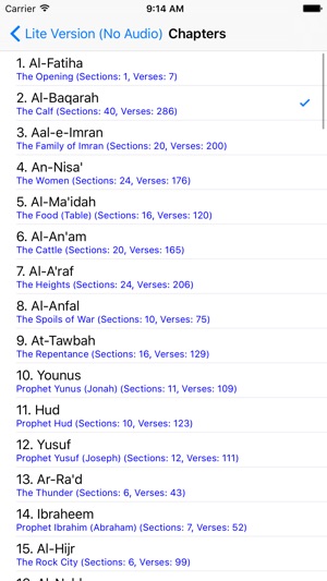 Qur'an and Hadeeth (Lite)(圖2)-速報App