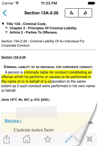 NC Laws North Carolina Code screenshot 2