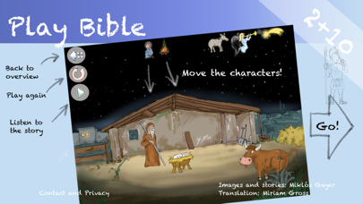 How to cancel & delete Play Bible 2+10 - arrange bible scenes and listen to the stories from iphone & ipad 1