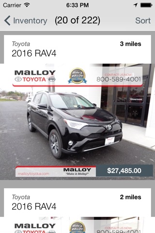 Malloy Automotive Group screenshot 3