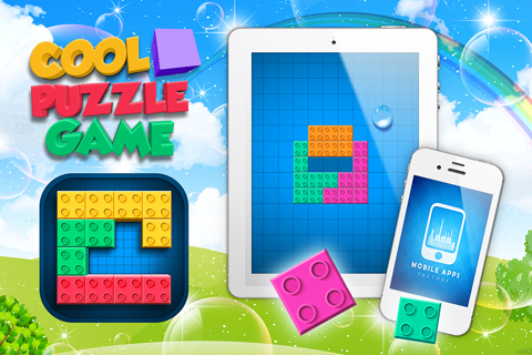 Cool Block Puzzle Game – Move Colorful Blocks To Fit & Fill The Grid Box screenshot 3