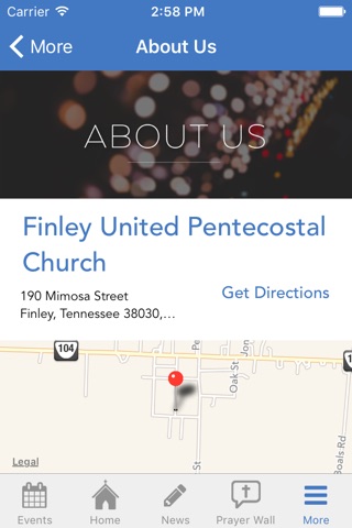Finley United Pentecostal App screenshot 4