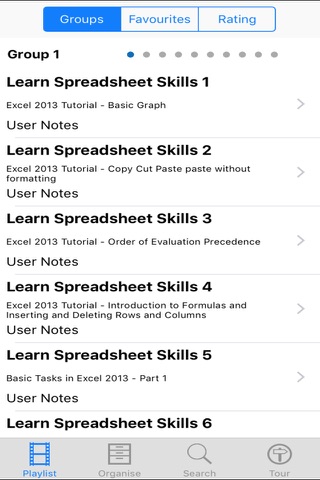Learn Spreadsheet Skills screenshot 2