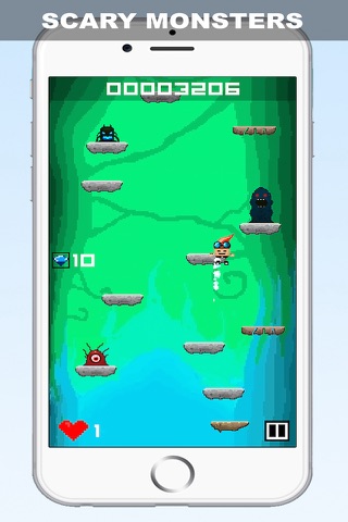 Pixel Hero Jumping Games - Jetpack Heroes Adventure Quest with Jump Shooting Survival screenshot 4