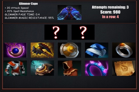 Item Quiz for Dota 2 screenshot 2