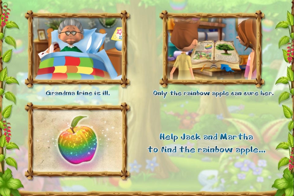 Rainbow Apple Hidden Object screenshot 2