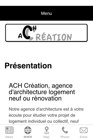 ACH Création screenshot 2