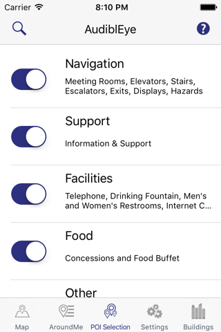 AudiblEye Indoor Navigation screenshot 2