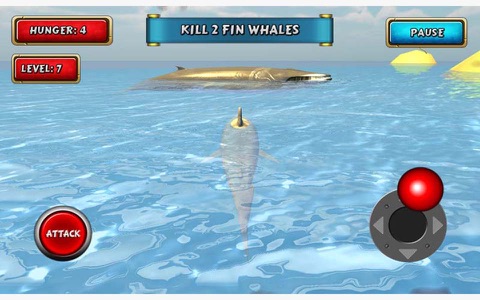 Shark Sim Beach Killer screenshot 4