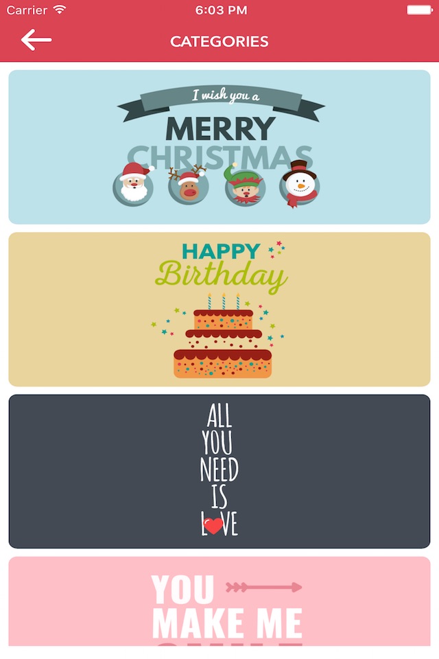 Simple Greeting Card Maker - Create Invitation Cards for Birthday, Christmas, Wedding screenshot 4