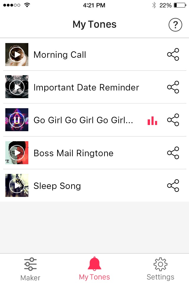 Ringtone Maker – create ringtones with your music screenshot 3