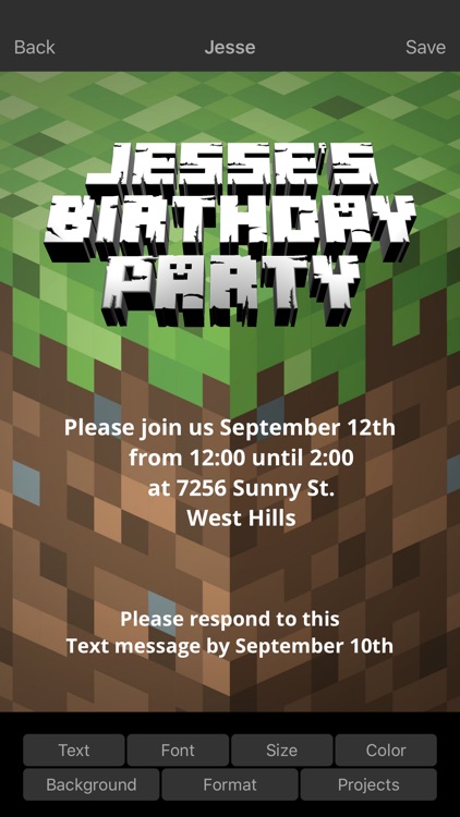 3D Invite Maker