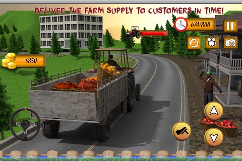 Truck Tractor : Hill Farm screenshot 4