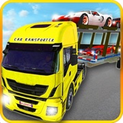 Heavy Transporter Truck Sports Cars
