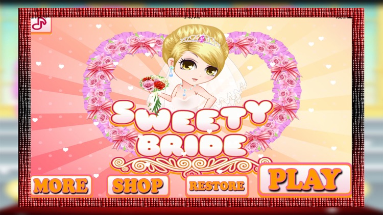 Sweety Bride Dress Up