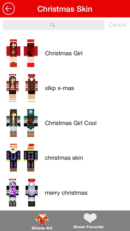 XMAS Skins for Minecraft