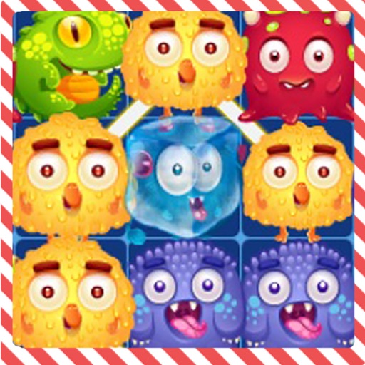 Monster Line Connect : Free Puzzle Game Icon