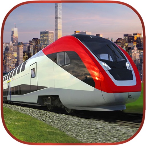 Train Driver Cargo Delivery Simulator 3D - Drive rail bus on railway lines Icon
