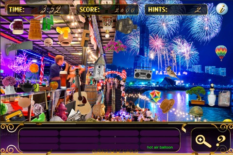 Happy New Year Countdown - Hidden Object Spot and Find Objects Differences Winter Game screenshot 2