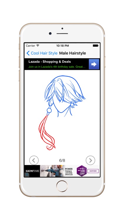 How To Draw Hair - Cool Style screenshot-3