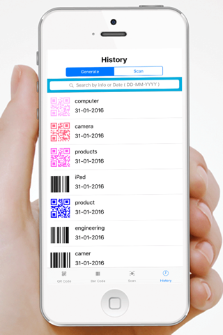 QR&Barcode Scanner:Generate and Read all type code - náhled