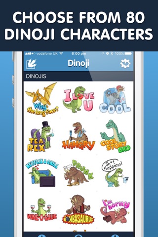 Dinoji Keyboard - Dinosaur Emoji screenshot 2