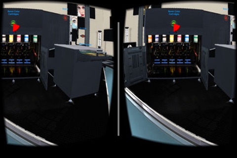 HP Indigo Printer VR tour screenshot 2